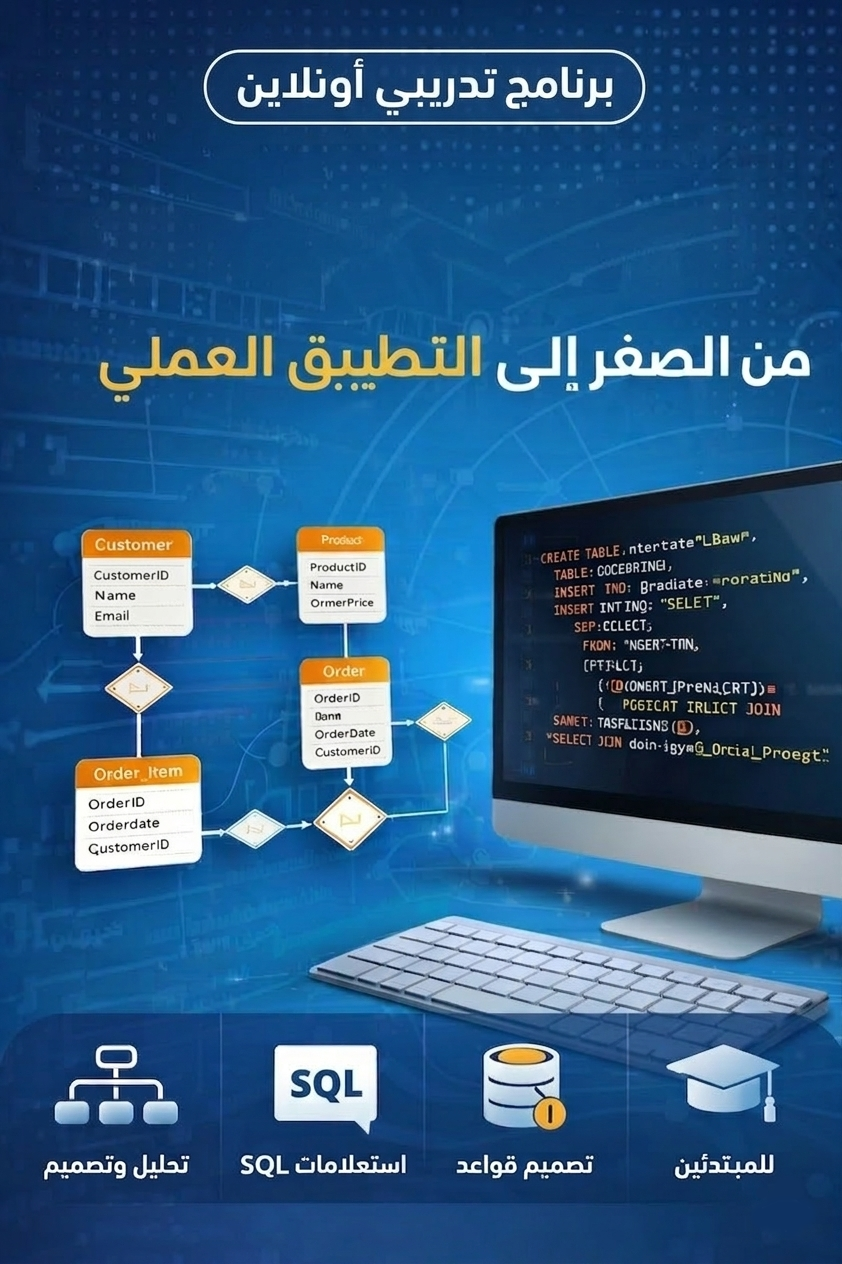 اساسيات قواعد البيانات للمبتدئين