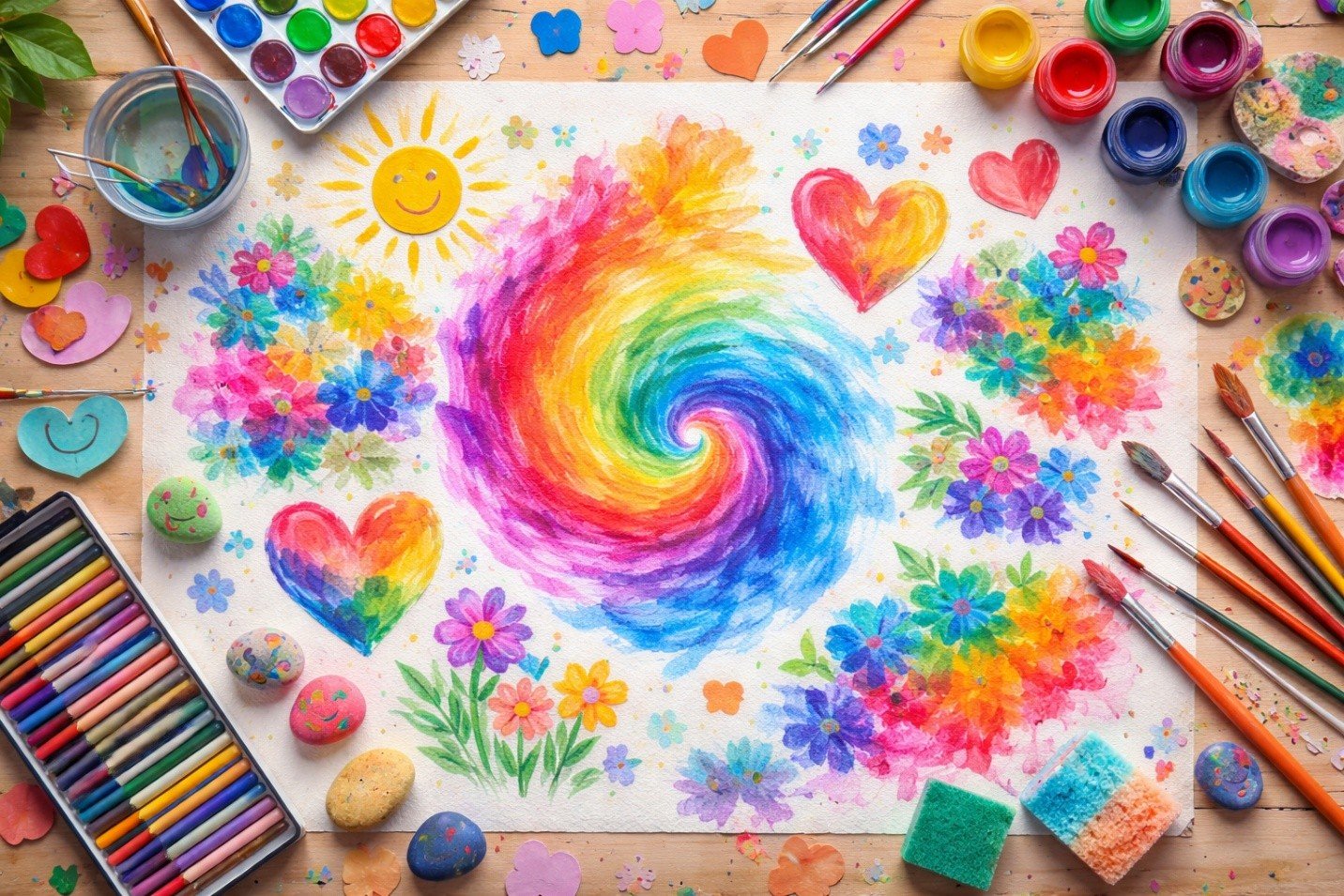 تنمية المرونة النفسية باستخدام الألوان